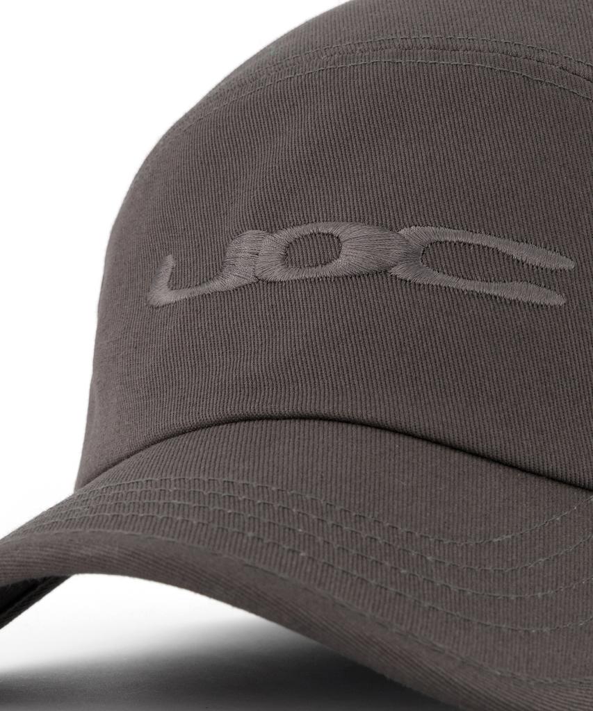 Eondeokeonteulol All-Season Cotton Relaxed Fit Camp Cap Logo Ball Cap Unisex Baseball Cap Udc / Combat B B / Charcoal