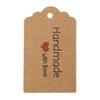 Handmade Kraft Paper Thank You Tag for Baking Packaging
