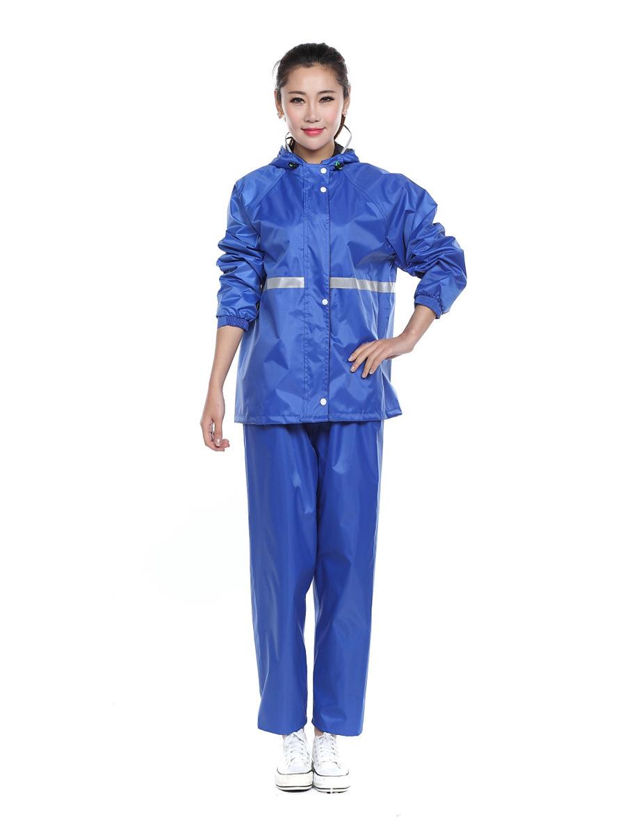 Взрослый мотоциклетный водонепроницаемый светоотражающий дождевик - совместим с электромобилем XXXXL