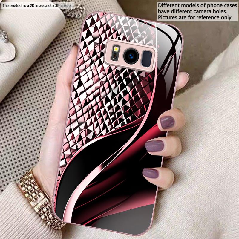 

Абстрактное Геометрическое Искусство Для Samsung S22 S8 S9 10 20 Ultra S21 Pro S22 Plus S23 FE S24 Ultra S25 Edge S25Ultra Стеклянный Чехол Для Телефона Galaxy S8