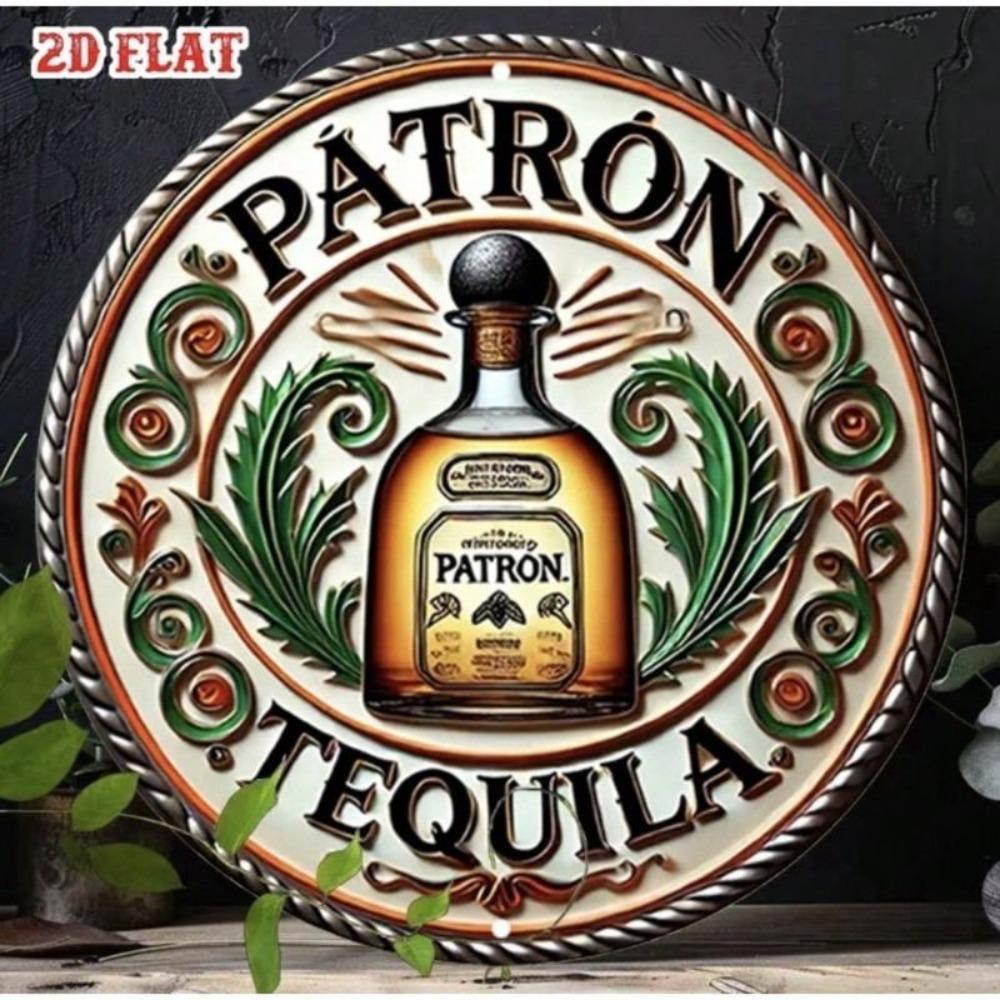 Vintage Patron Tequila Mexicana Bar Metallwandposter für Garage