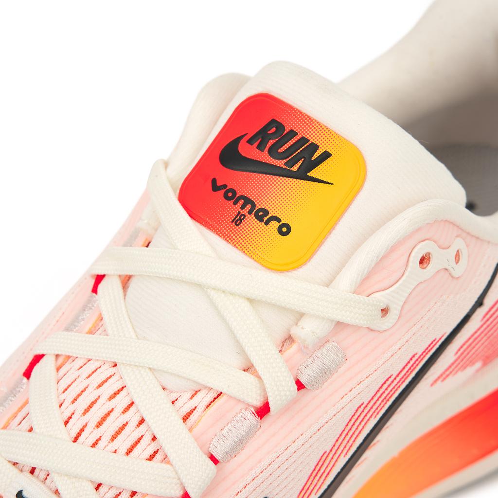 Nike Vomero 18 Sail Bright Crimson Γυναικεία Αθλητικά Παπούτσια Ροζ Laser-Orange Μαύρο HM6804-100