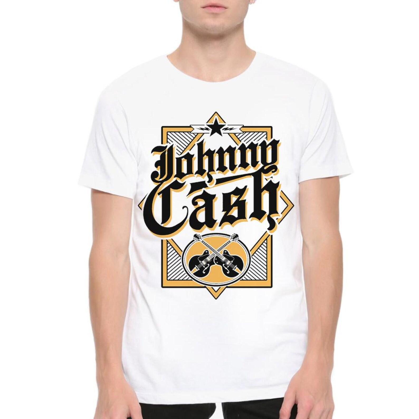 Johnny Cash T-Shirt, Men s and Women s Sizes S