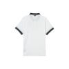 Nike T Shirts Men's White Polo Collar Moderate Straight Fit FQ2102-100