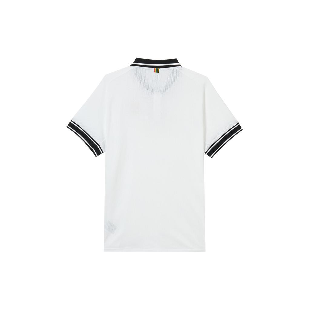 Nike T Shirts Men's White Polo Collar Moderate Straight Fit FQ2102-100