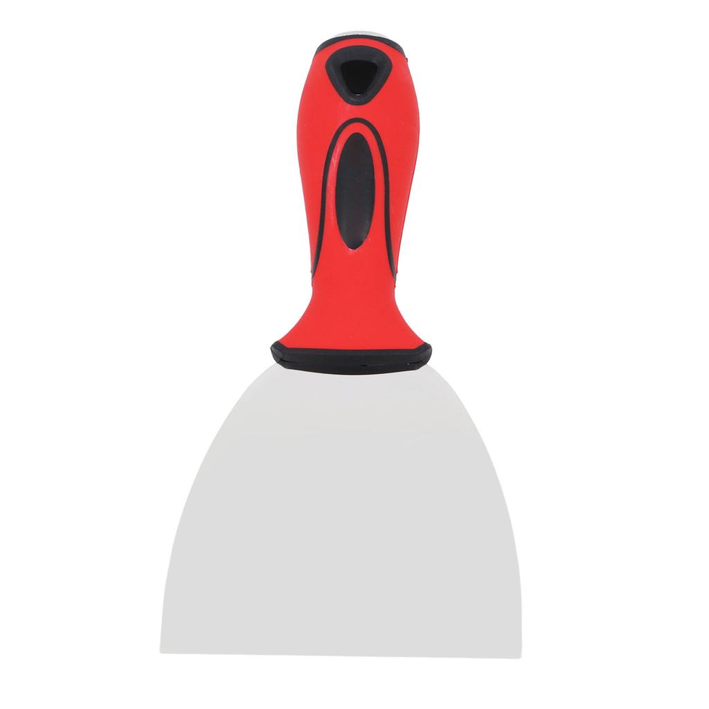 Paint Scraper 4 Inch Stainless Steel Soft Rubber Non Slip Handle Putty Scraper Tool