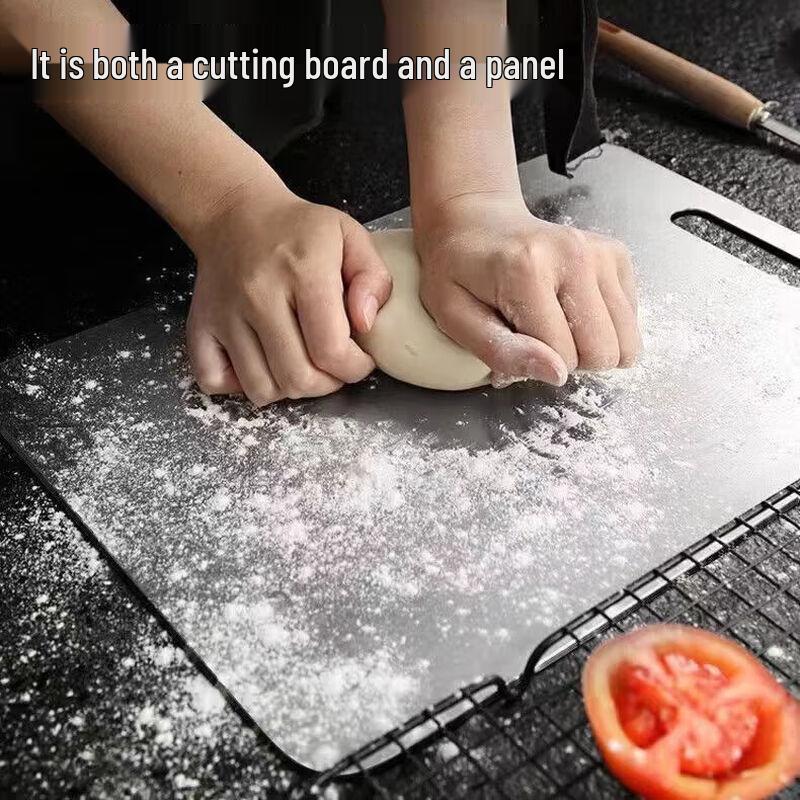 304 Edelstahl Doppelseitiges Schneidebrett