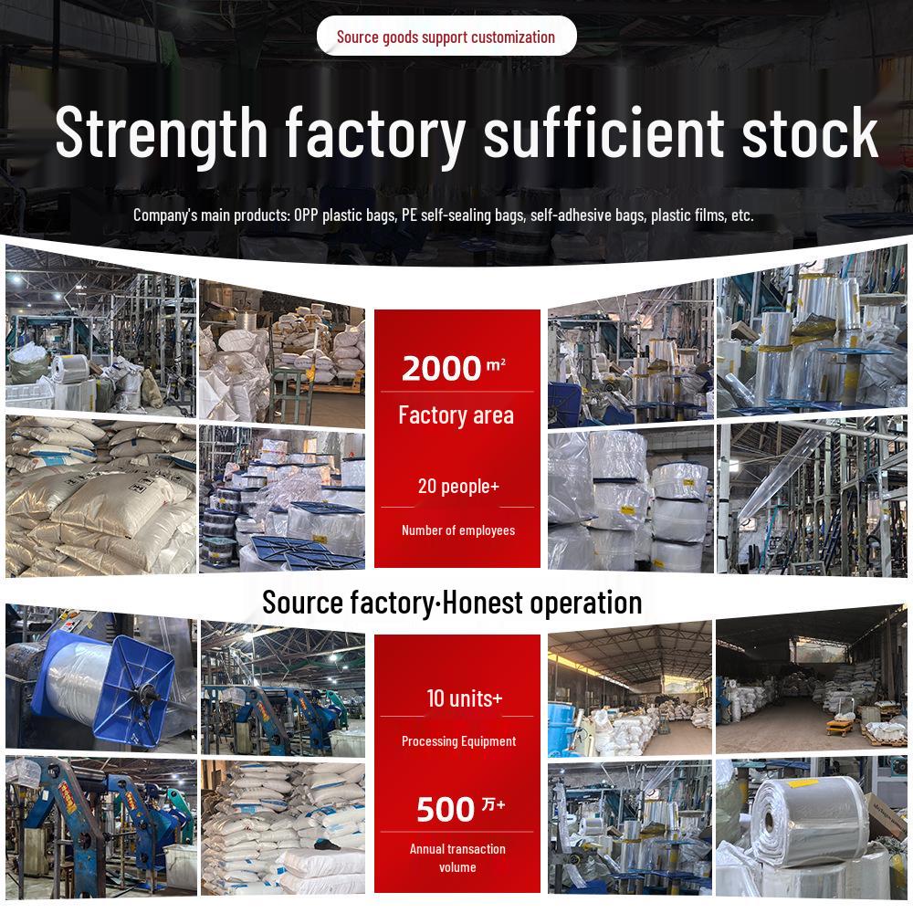 PE Transparent Waterproof Resealable Zipper Bag for Clothing Storage 4x6 cm, 6 silk, 100 pcs