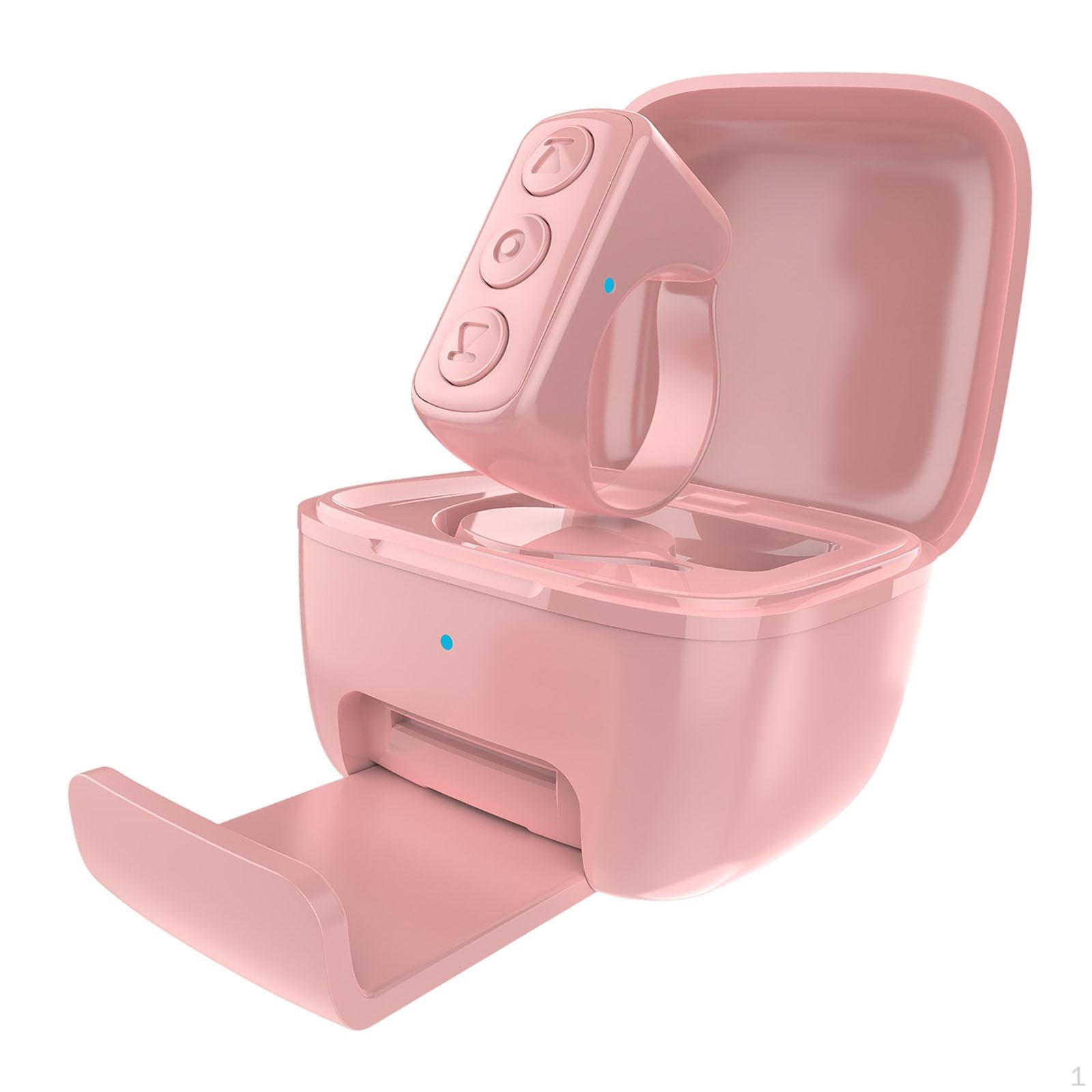 

Удаленная прокрутка Кольца Аксессуары Подарки Водонепроницаемый Многофункциональный Автоматический просмотр страниц Носимые розовый