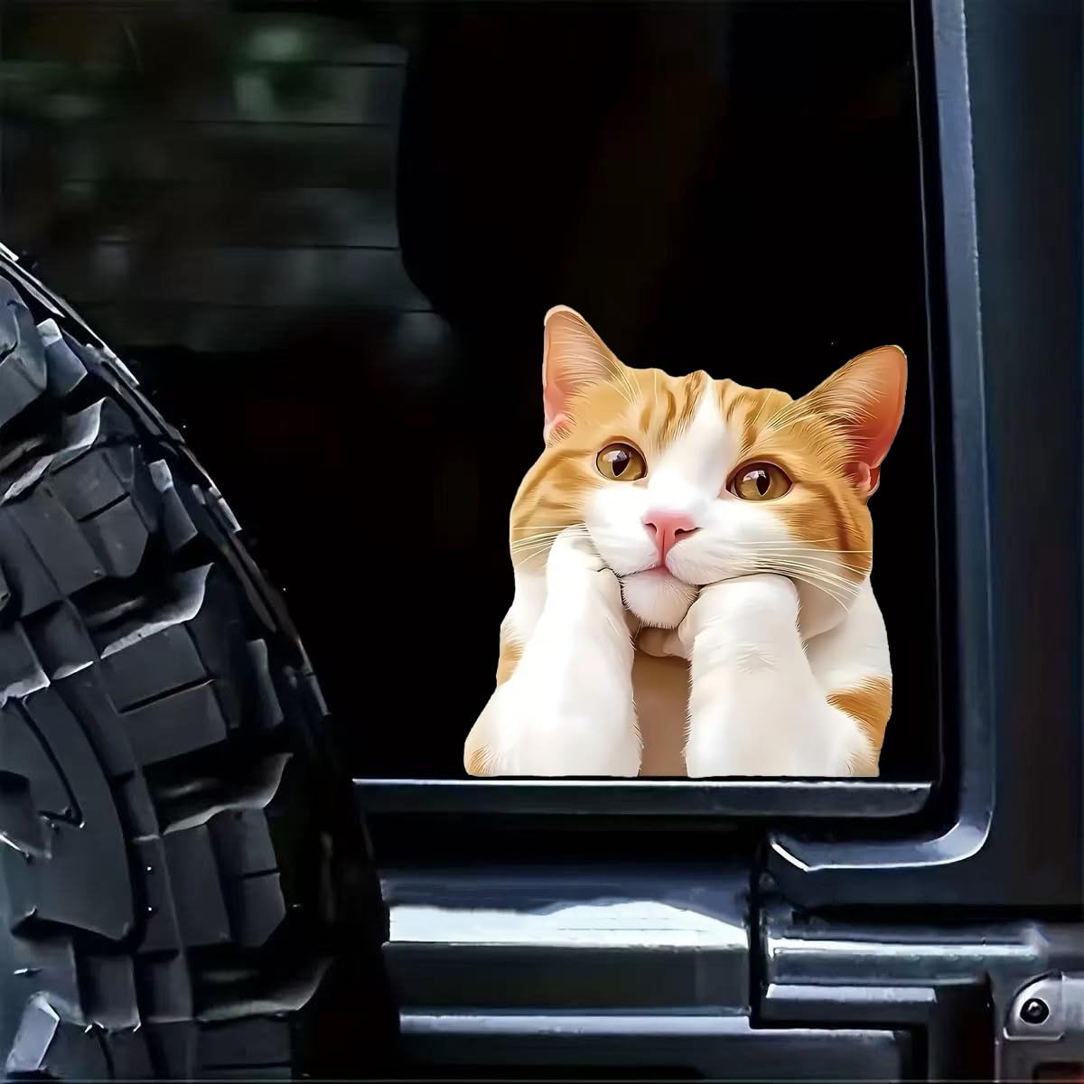 

Two Thinking Cat Pack Vinyl Decal Sticker, Waterproof Poly Beer Covered for Cars, Laptops and Smooth Surfaces A098 жёлтый