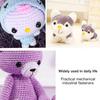 264pcs Assorted Colors Plastic Eyes Colored Safety Eyes DIY Accessories Plush Doll Eyes  Teddy Bear