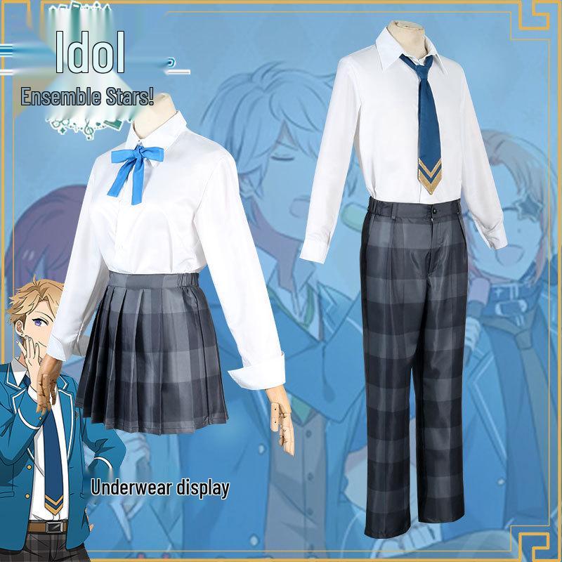 Ensemble Stars Hiyori Itsuki Hokuto Unisex School Uniform Cosplay Costume Set