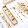 1Pcs Wooden Classic Pick Up Sticks Game With Instruction Development Learning Toy For Kids Children Gift Party Favor Family Game