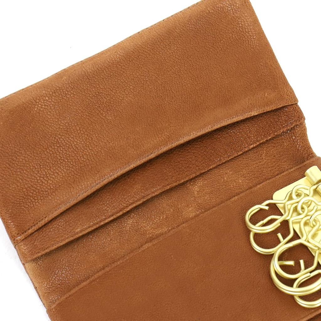 Feel Accessories Key Case with Coin Purse Leather Sheepskin Black [TAKEO KIKUCHI] No.788602