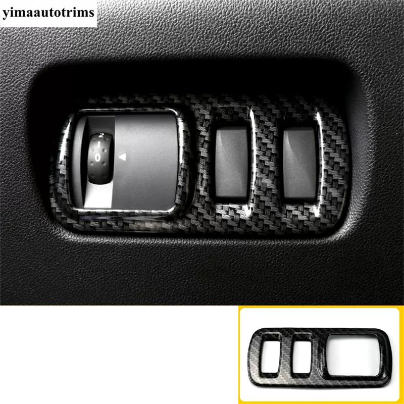 Car Headlight Head Light Lamp Adjust Control Switch Button Cover Trim For Renault Captur Clio 4 2014 - 2018 Accessories Interior