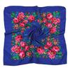 70*70cm Russian Style Floral Print Square Scarf