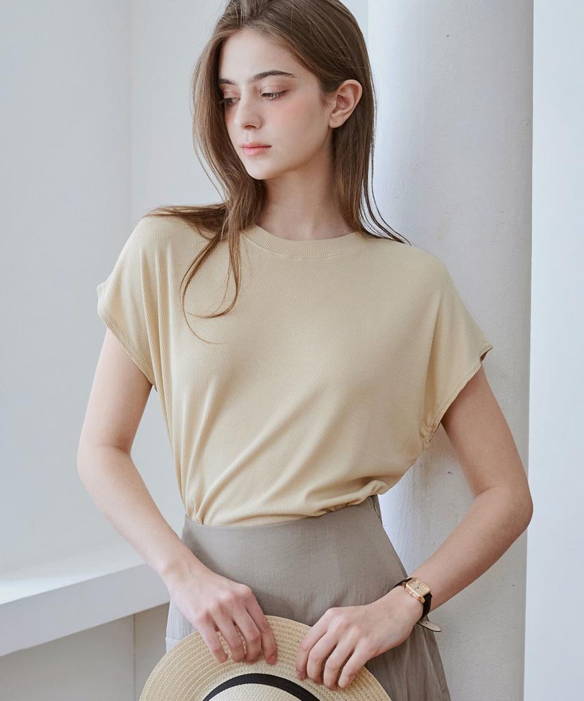 LUSIDA End Soft Half T-Shirt_5 Colors