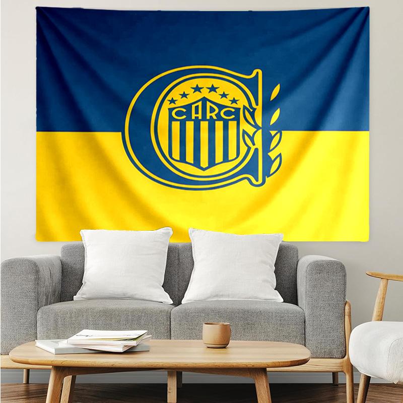 Rosario Central Crest Tapestry Hanging for Bedroom,Livingroom, Playroom,Decor Art Room Wall Tapestry Holiday and Birthday Gifts