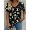Women's Top Fashion Versatile Short Sleeve Casual Loose T-Shirt Daily Comfort T-Shirts Women’s