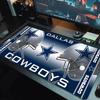 Dallas Cowboys Color Mouse Pad Large Gaming Table Cushion Non-slip Laptop Tablet Big Mousepad XXL Mat Mini PC Playmat With Lock edge