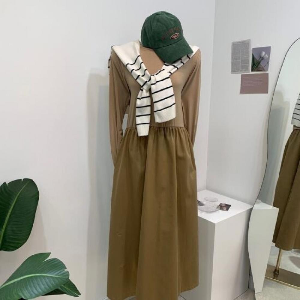 C S In The Room Long Layered dreSS 3ColorS