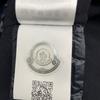 MONCLER 2020 KURHAH Down Switch Coat coat OO blackUsed