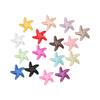 200pcs Resin Charm Starfish Shape Imitation Pearl Sticker Mobile Phone Decoration Material