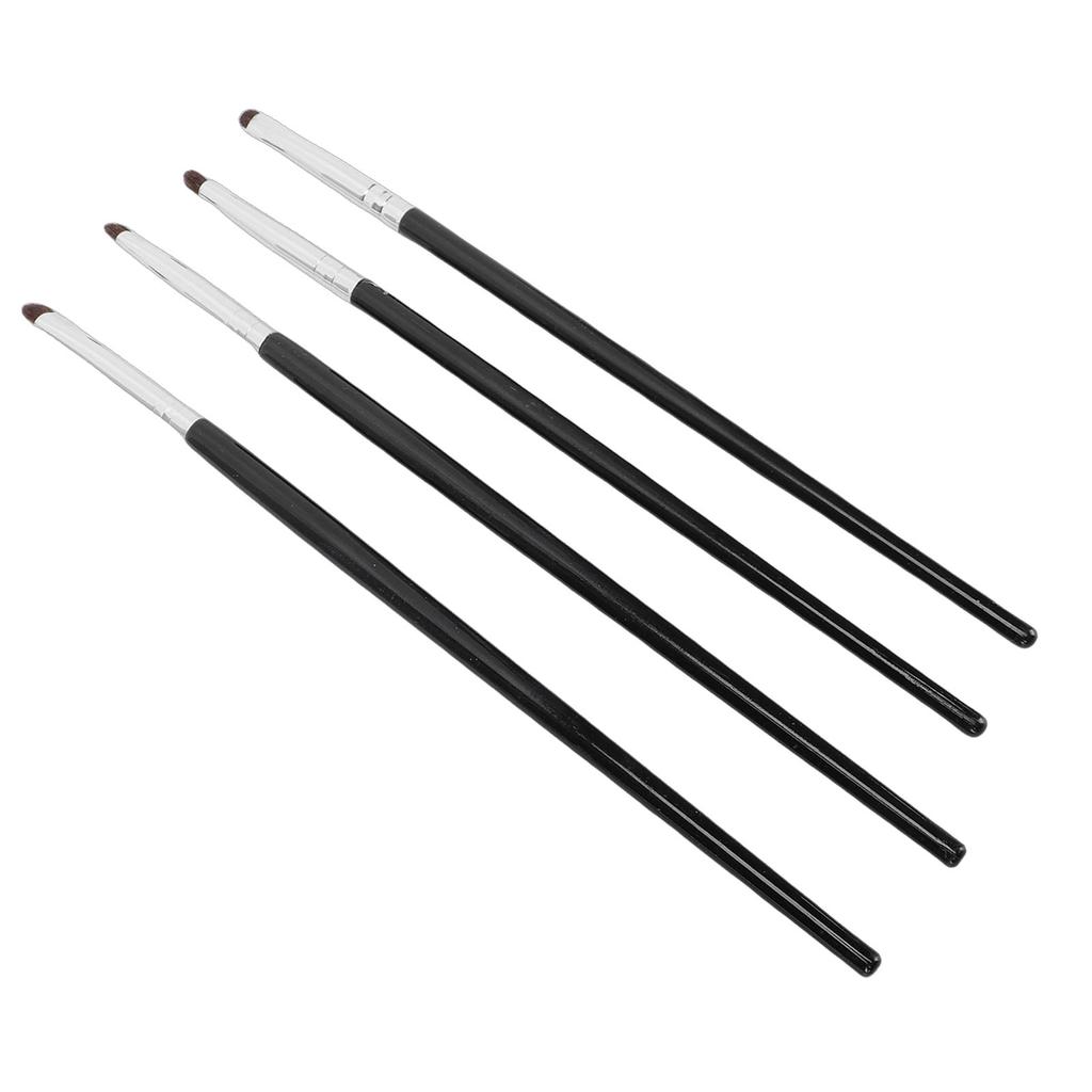 3 Set 4 Pcs Eye Makeup Brush Set Small Smudge   Eyeshadow Brushes for Concealer Highlighting Blending