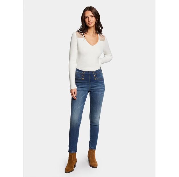 Morgan Jeans 241-PERLA Blue Skinny Fit