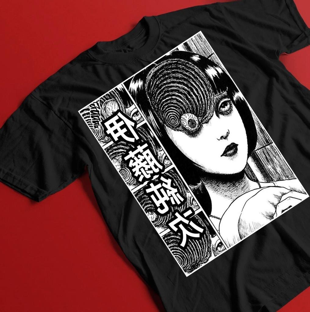 Tomie Junji Ito Anime Manga Grafik T-Shirt, Horror Unisex Shirt, Japanische Grafik