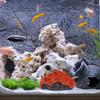 balacoo Aquarium Fish Tank Decorations: Artificial Coral Reef Decor Orange Plant Resin Landscape Decor for, Salt Water