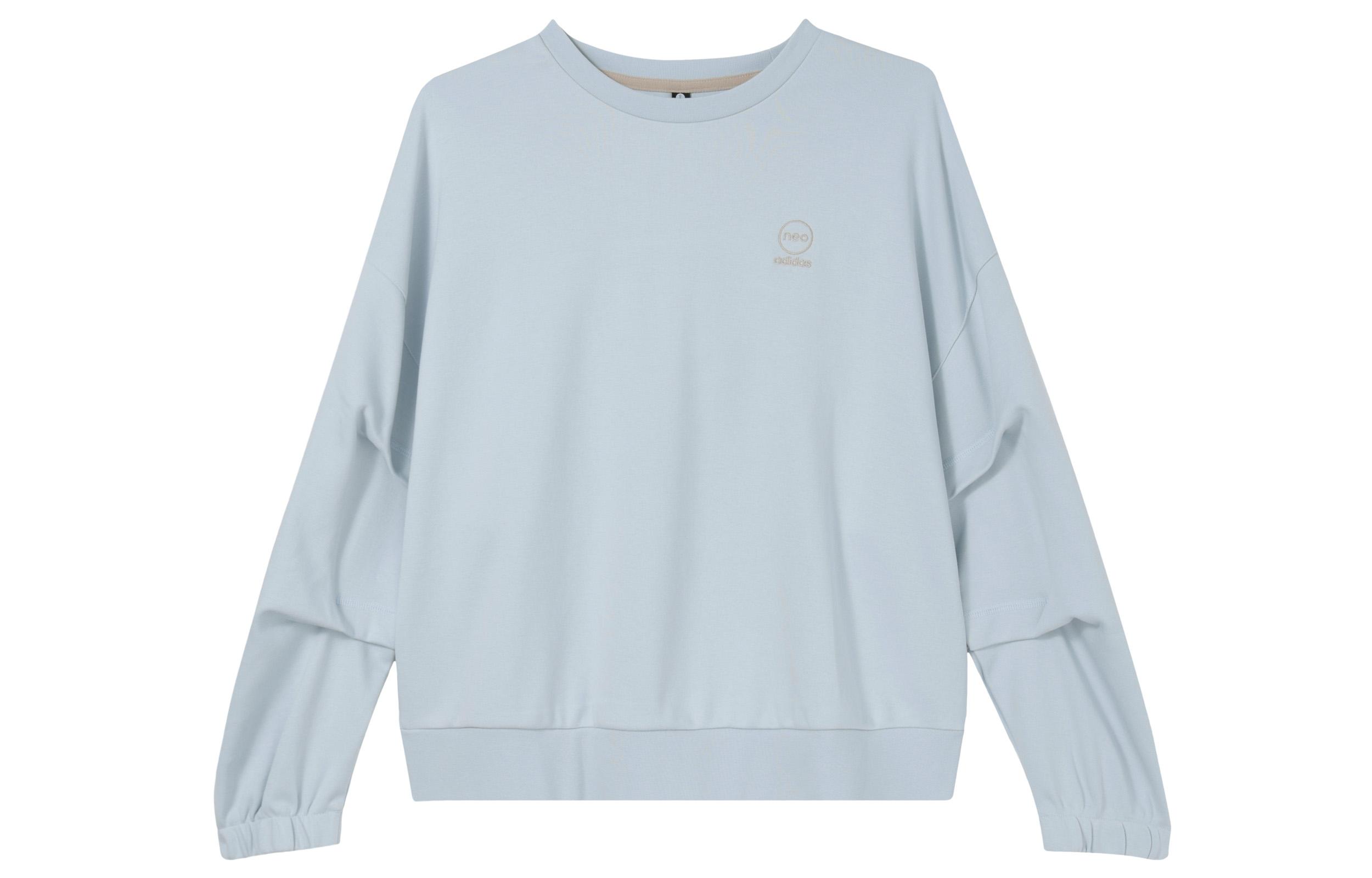Adidas Neo Sweatshirts Women s White Crew Neck Moderate Other IK3422 M