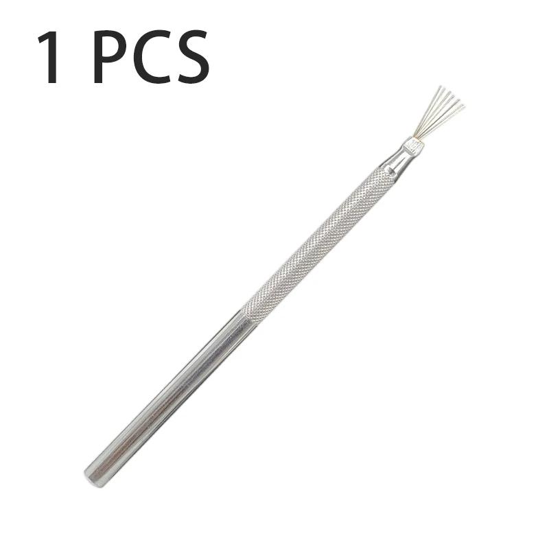 

7 Pin Feather Wire Texture Ceramics Tools Polymer Clay Sculpting Modeling Tool DIY Pottery Brush Pottery Tools Cake Accessories