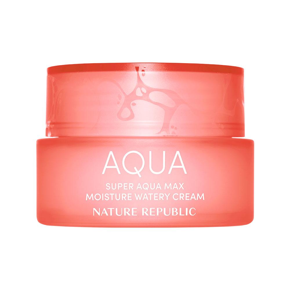 Nature Republic Super Aqua Max Moisture Watery Cream For Dry Skin 80ml