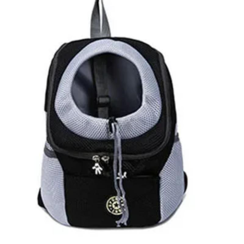 Professional Double Shoulder Portable Travel Backpack Outdoor Pet Dog Carrier Bag Pet Dog Front Bag Mesh Backpack