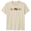 Maryland Flag Heartbeat TShirt Maryland Pride USA State Gift For Him And Her