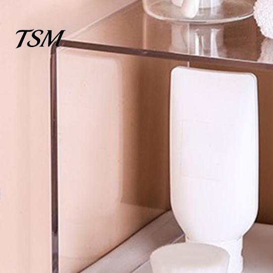 Scaffale Trasparente Armadietto da Cucina Robusto Portante Organizer Senza Essenziali Montaggio Richiesto Piano di Lavoro Trasparente Portaspezie Robusto