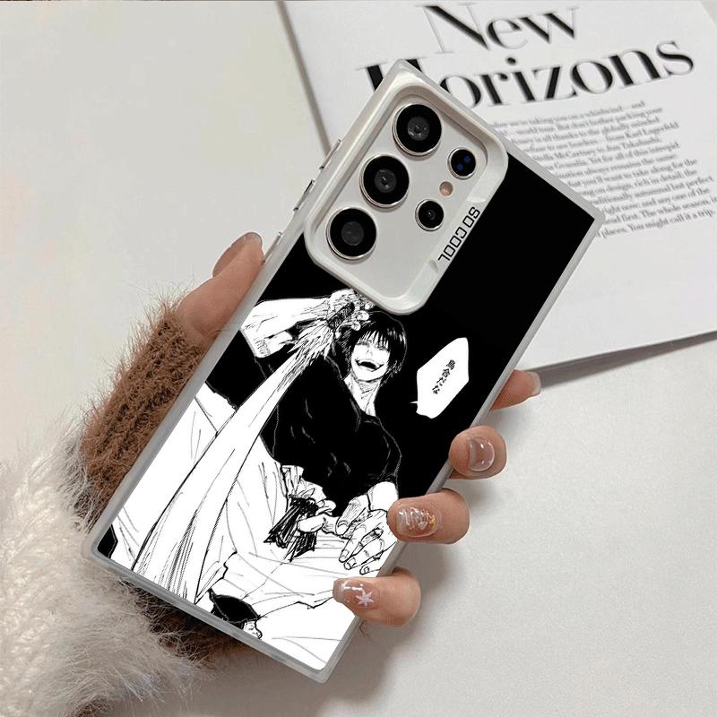 Anime Fushiguro Toji JUJUSU Soft Phone Case for Samsung Galaxy S24 S25 FE S26 Edge S23 Ultra S22 Plus S21 + Shockproof Cover Bac