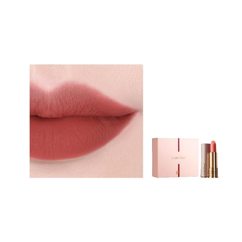 Lancôme lipstick Chinese Valentine s Day limited edition Jingchun gift box single pack Jingchun Xiaomanyao matte velvet whitening #242Nude белый
