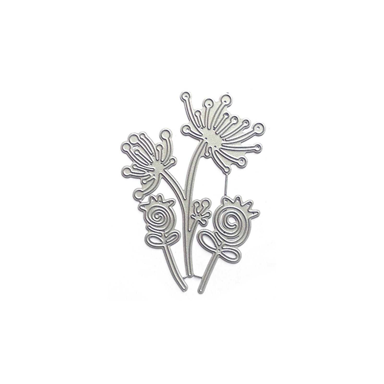 

Цветочные вырубные штампы Металлические вырубные формы Трафареты для тиснения для DIY Скрапбукинга Альбом Открытка Фото Украшение Шаблон Форма MH723