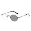 Photochromic Frameless Myopia Glasses Fashionable Cut Edge Luxury Designer Lenses Anti-Blue Light Eyeglasses -1.0 To -4.0
