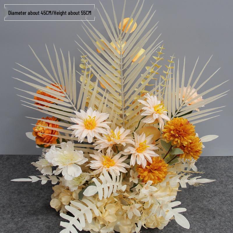 Artificial Wedding Aisle Flowers: Hotel Table Arrangements & Decorative Flower Balls for Stage and Welcome Area