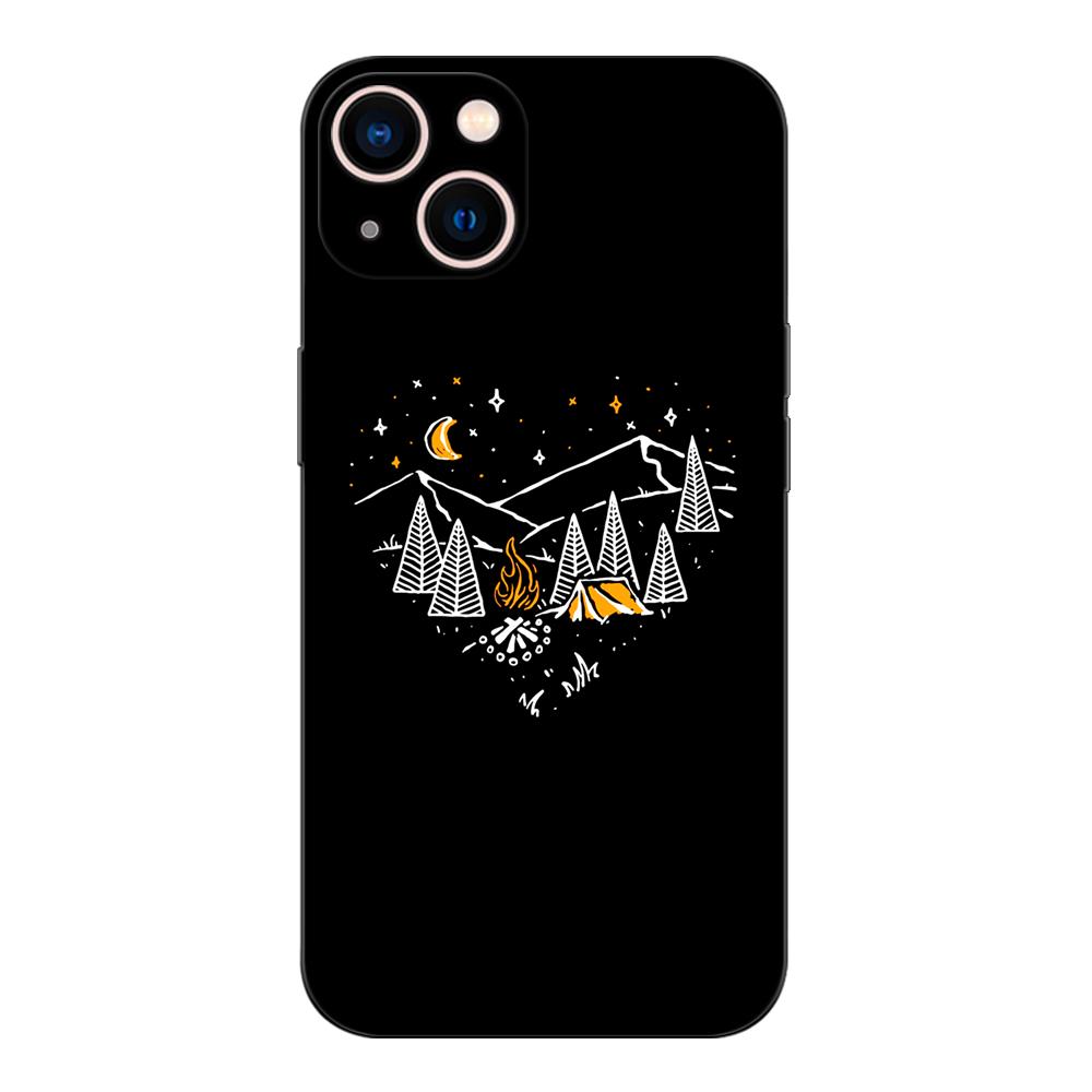Black Tpu Case For Huawei P30 Lite P30 Pro P40 LITE E P Smart 2020 Cover Night Starry Sky