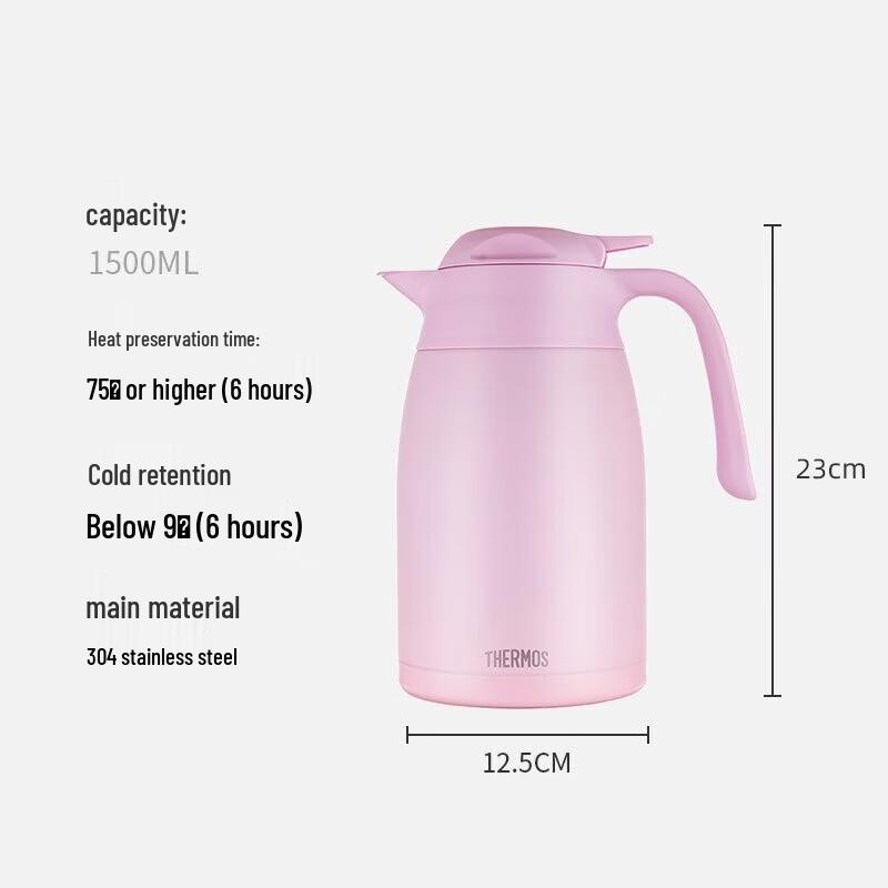 THERMOS THX-1500 1.5L Stainless Steel Vacuum Insulated Kettle