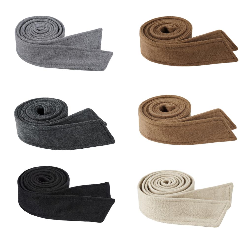 Selftied Waist Belt for Trench Coats Outerwear Classical Designers Ribbon Sash Waiststrap Women Decorative Accessories