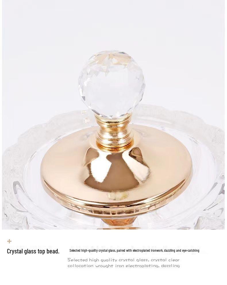 2025 Luxury Crystal Rechargeable Bedside Lamp - High-End Atmosphere Night Light