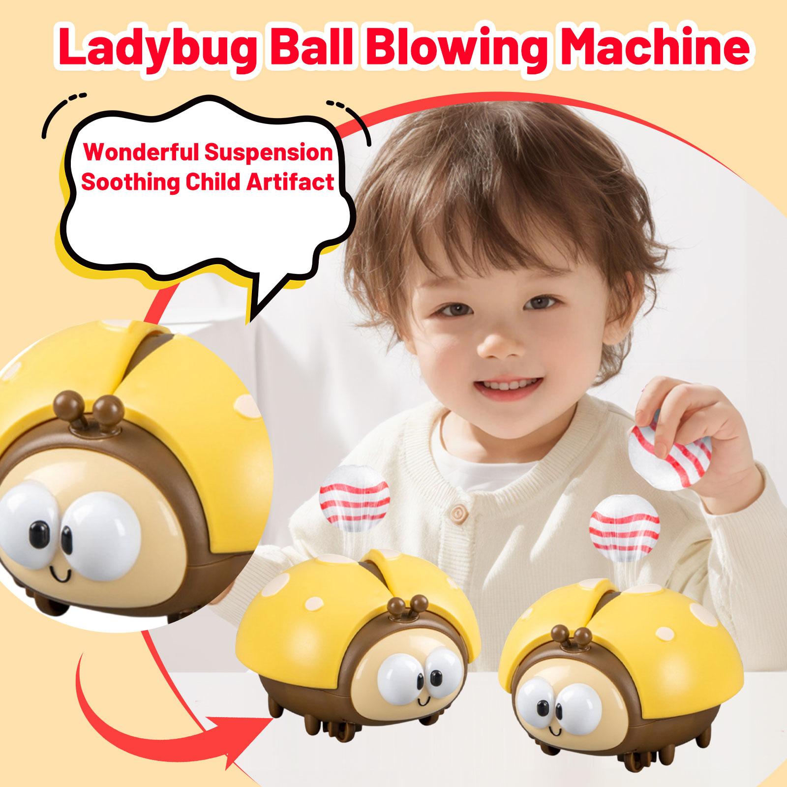 

Cute And Fun Ball Blowing Machine Seven Star Ladybird Early Education Toy One Size жёлтый