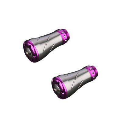VISPREA Legierungsknauf für Powerrolle Shimano und Daiwa Kompatibel Baitcasting Ersatz Angelrolle Griff mit YU129 x Griffen, Rollen, Kugel,