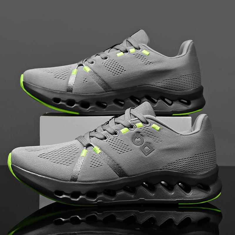 

Men Running Shoes Casual Sports Marathon Fashionable Breathable Lightweight Men Comfortable Athletic Nonskid Outdoor Sneakers 40