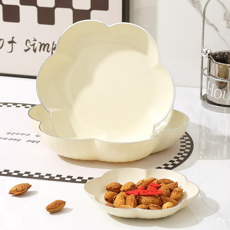 Luxury Multi-tier Snack & Fruit Display Plate for Living Room or Coffee Table Decor